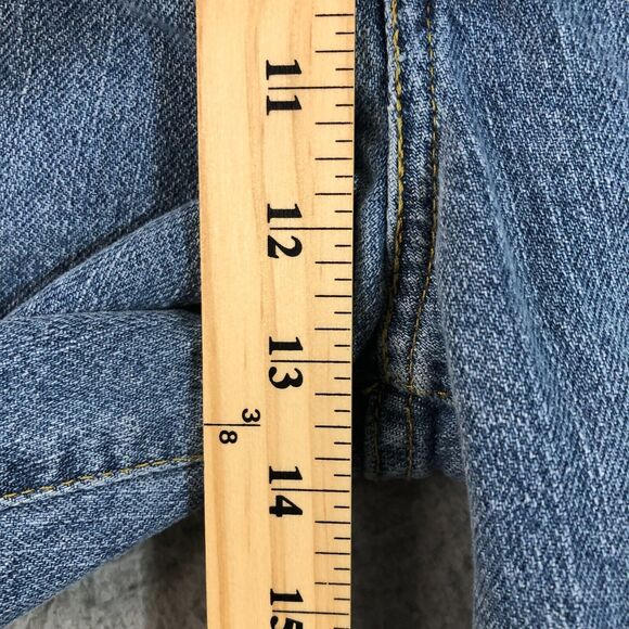 Levis 550 Shorts Mens 40 Blue Wash Jean Relaxed Fit Denim Classic Baggy Dad‎ - Picture 8 of 9